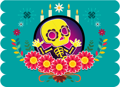 Las Calaveritas Literarias, Son Una Breve Composición - Calaveritas 2 De Noviembre (530x366), Png Download