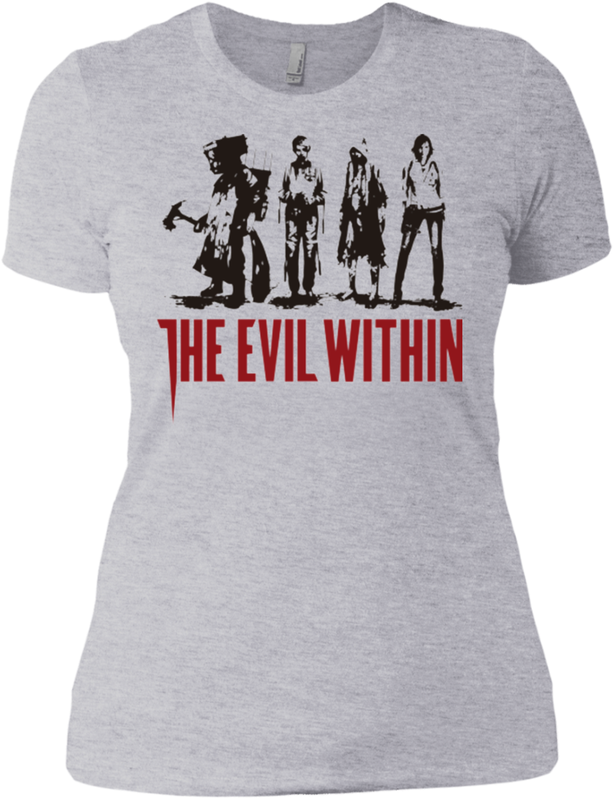 The Evil Within Women's Premium T-shirt - Beacon Mental Hospital (1155x1155), Png Download