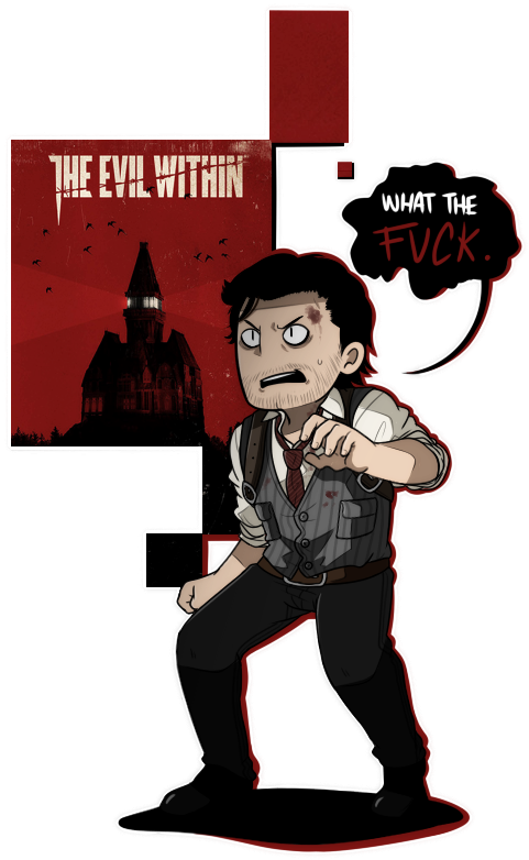The Evil Within By Sourbein On Deviantart - The Evil Within (550x800), Png Download