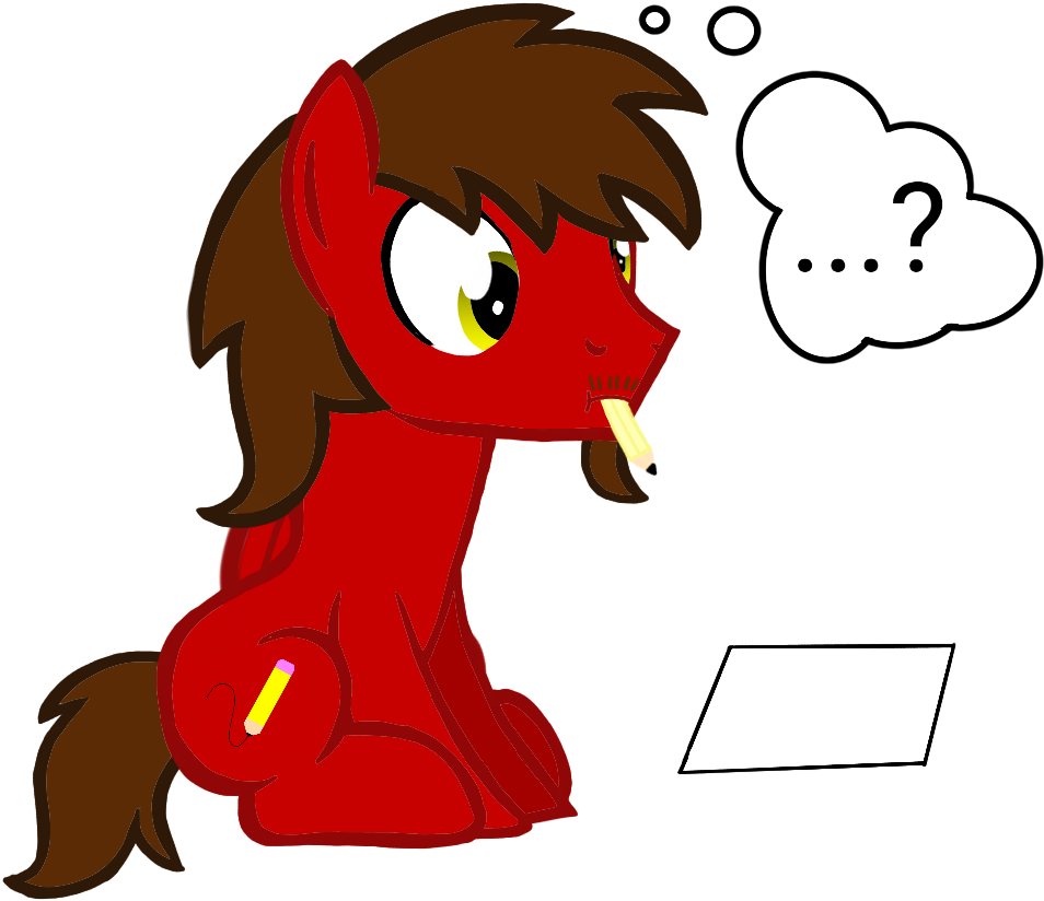 Toyminator900, Male, Mouth Hold, Oc, Oc - Cartoon (1000x1000), Png Download