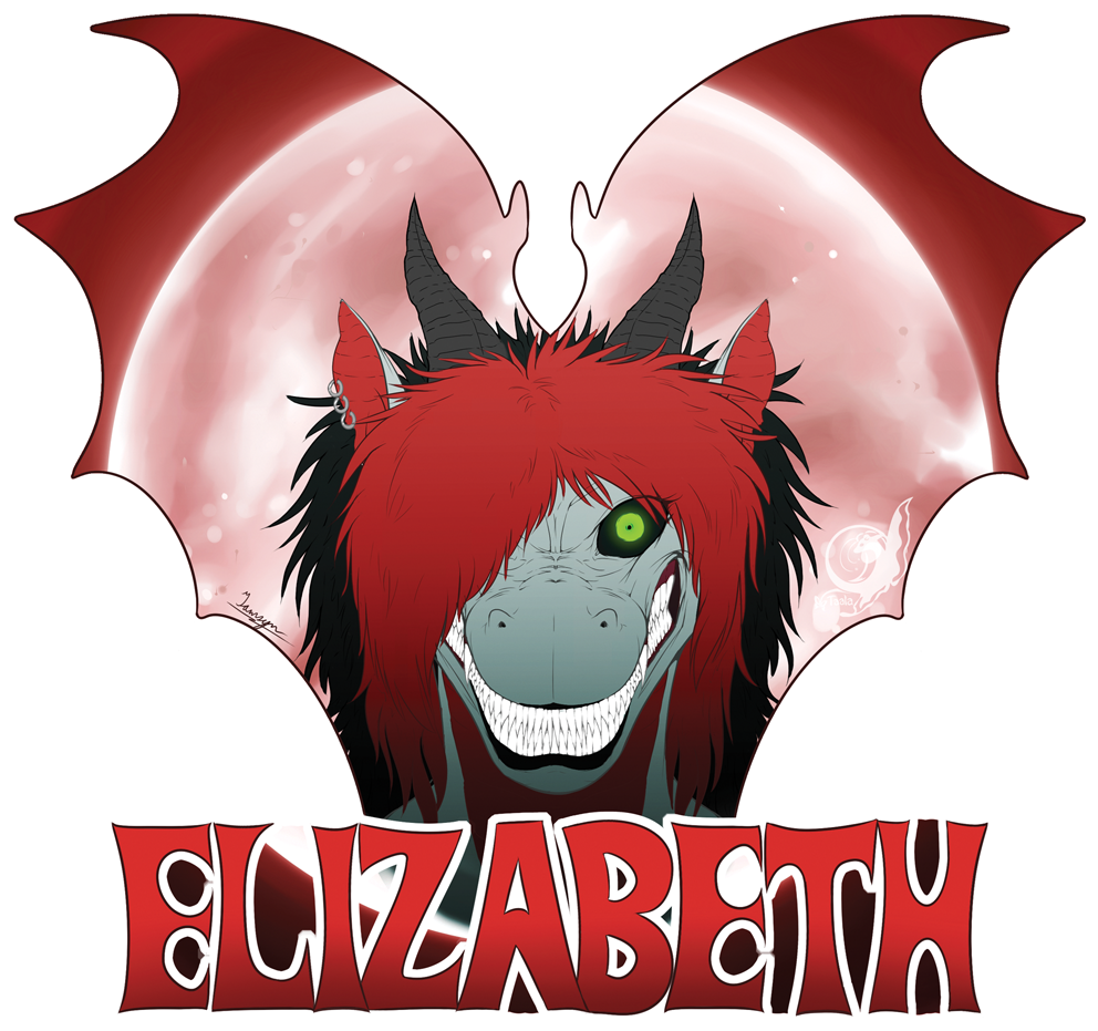 Elizabeth Dragon Wing Shape Badge - Shape (1000x938), Png Download
