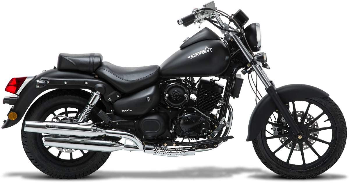 Https - //www - Daelim - Es/wp 125 Mate - Royal Enfield Classic 350 Gunmetal Black (1200x750), Png Download