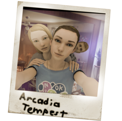 Chloe Price, Life Is Strange, And William Price Image - Chloe And William Price (500x389), Png Download