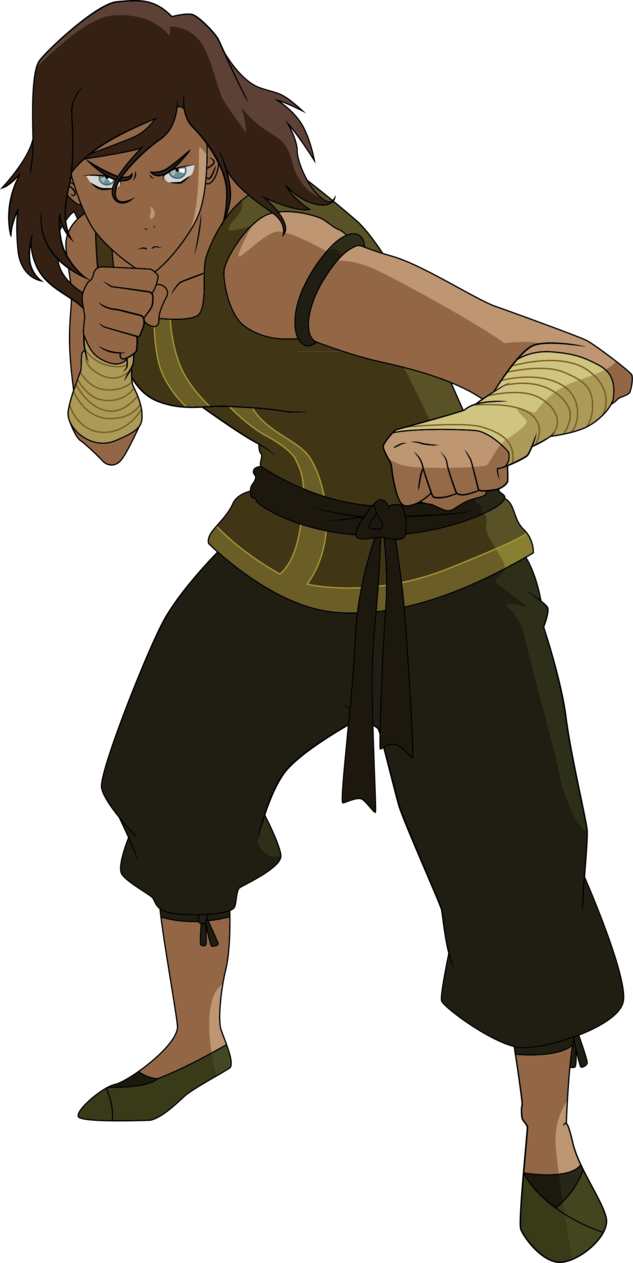 Korra Vs Kuvira By Sircinnamon-d8tzrwv - Korra Vs Kuvira Full (633x1263), Png Download