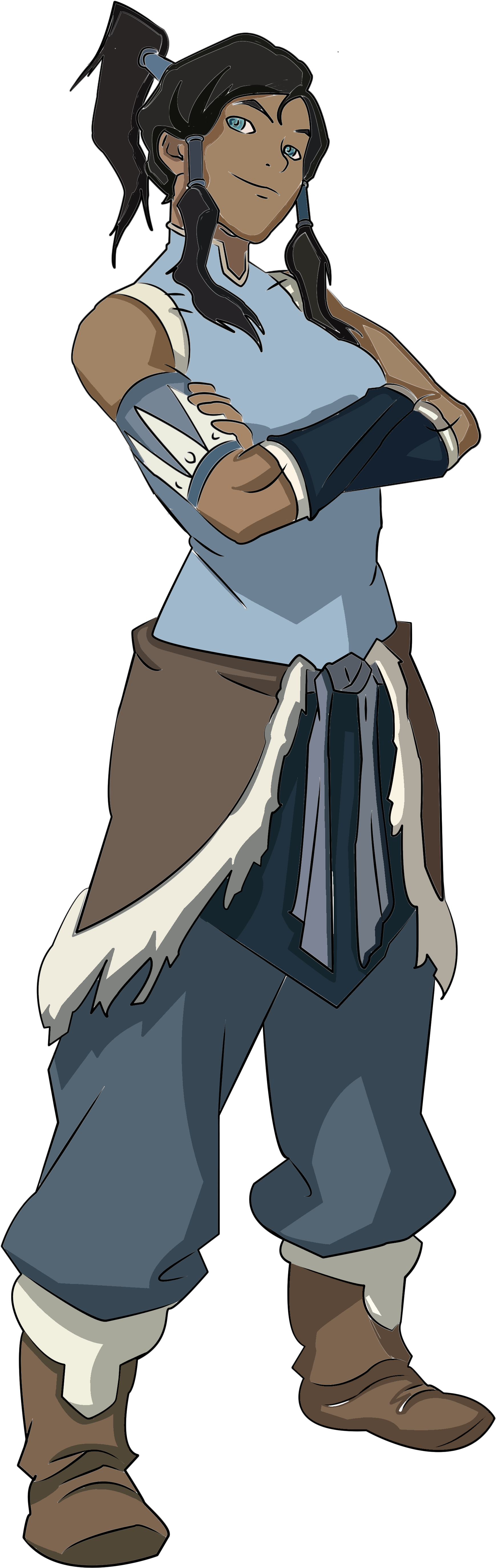 Korra - Legend Of Korra Render (3000x5869), Png Download