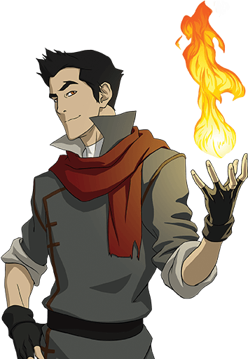 Mako / Firebender - Mako And Bolin Legend Of Korra (550x510), Png Download