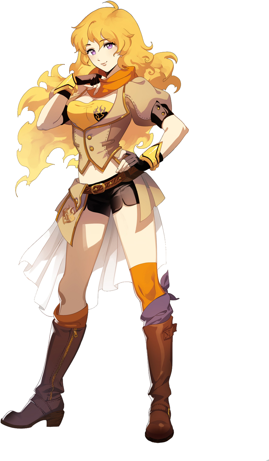 Eternal Brawl Uprising - Yang Xiao Long Rwby (1045x1600), Png Download