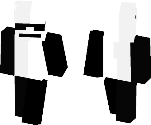 Beep Beep I'm A Sheep - Minecraft Connor Detroit Become Human Skin (584x497), Png Download