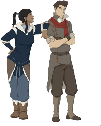 Mako, Korra, And Legend Of Korra Image - Mako Avatar (500x568), Png Download
