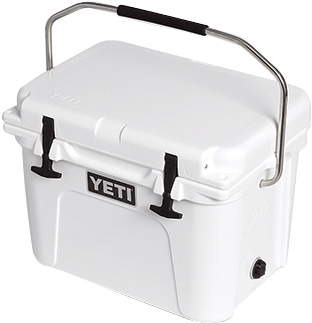 Yeti Roadie Cooler In White - Roadie 20 Cooler-white (450x450), Png Download