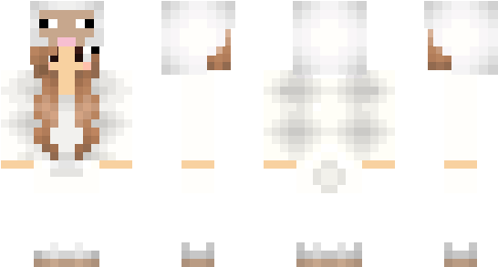 Minecraft Skin Sheep - Favremysabre Skin (600x348), Png Download