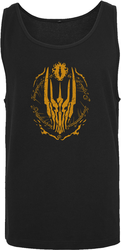 Demonigote Shirts One Ring T-shirt Tanktop Men Black (1044x1044), Png Download