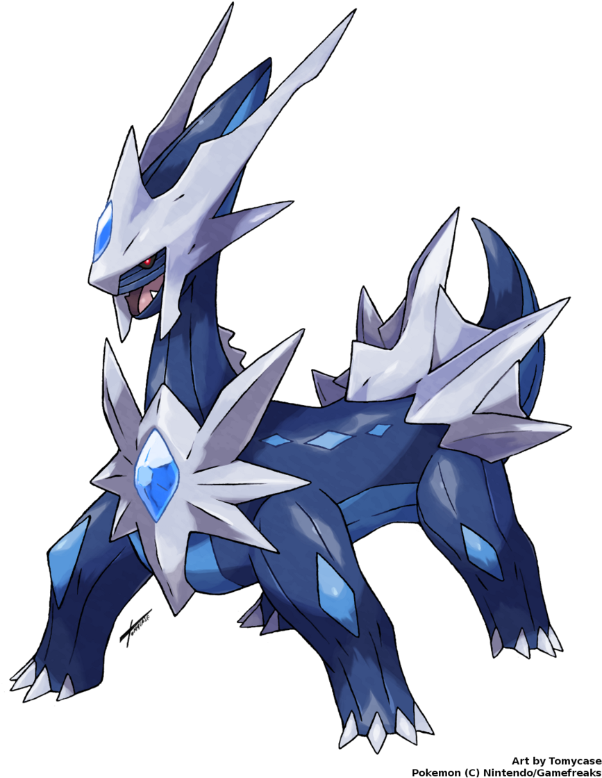 Different Dialga By Tomycase - Pokemon Dialga Mega Evolution (900x1160), Png Download