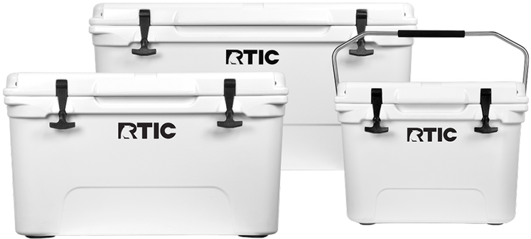Rtic Half The Price Of Yeti Coolers & Holds More - Rtic Cooler (rtic 45 White) (757x340), Png Download