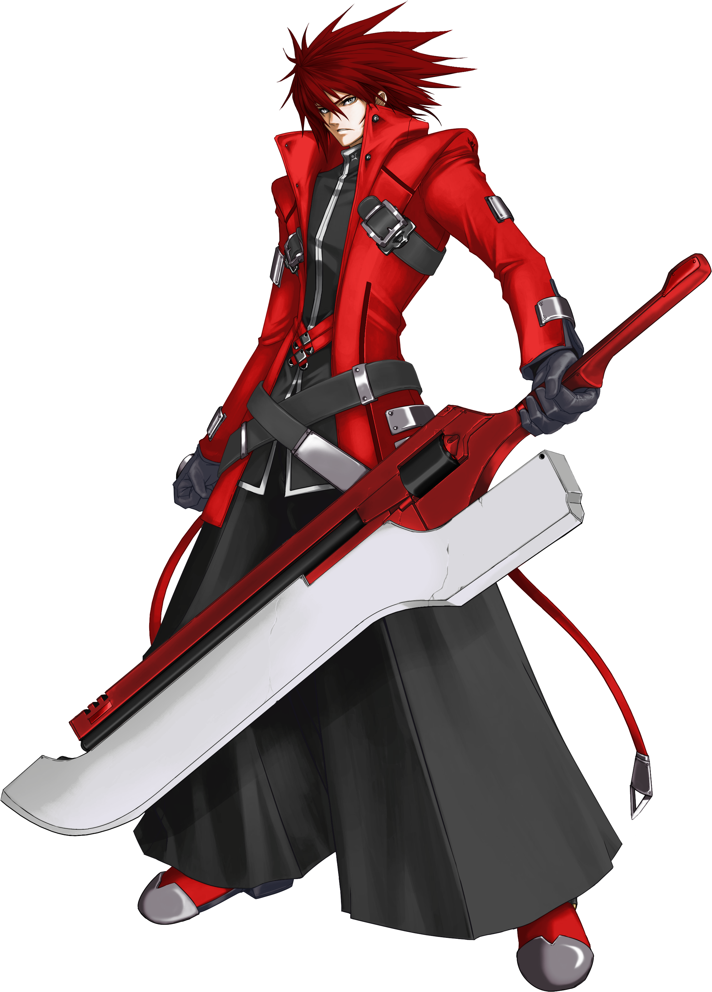 Rwby X Blazblue Ruby Rose Ragna The Bloodedge By Narayank (2747x3500), Png Download