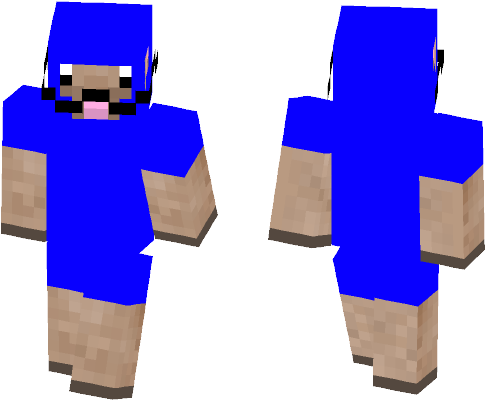 Blue Sheep With Epic Mustache - Fictional Character (584x497), Png Download