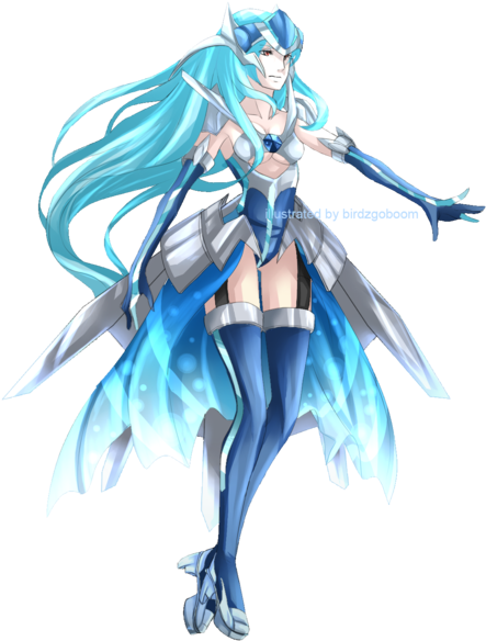 Dialga Gijinka - By Birdzgoboom - Dialga Gijinka Female (600x620), Png Download