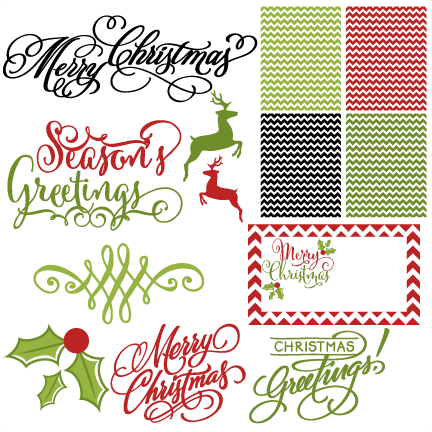 Download Holiday Card Set Svg Scrapbook Clip Art Christmas Cut Oh Starry Night Holiday Gift Stickers Personalized Full Size Png Image Pngkit