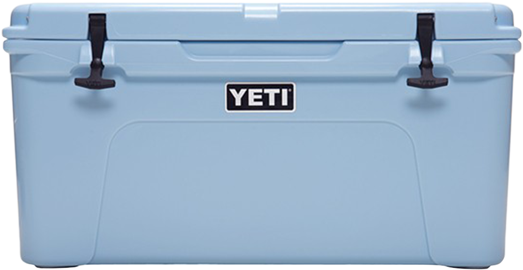 Tundra - Yeti 65 Blue Cooler (1140x1000), Png Download