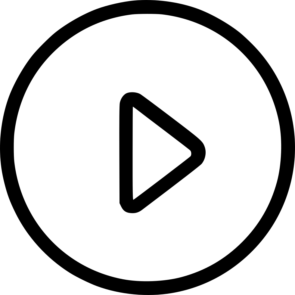 Multimedia Play Music Player Video Comments - Girar A La Derecha Animado (980x980), Png Download