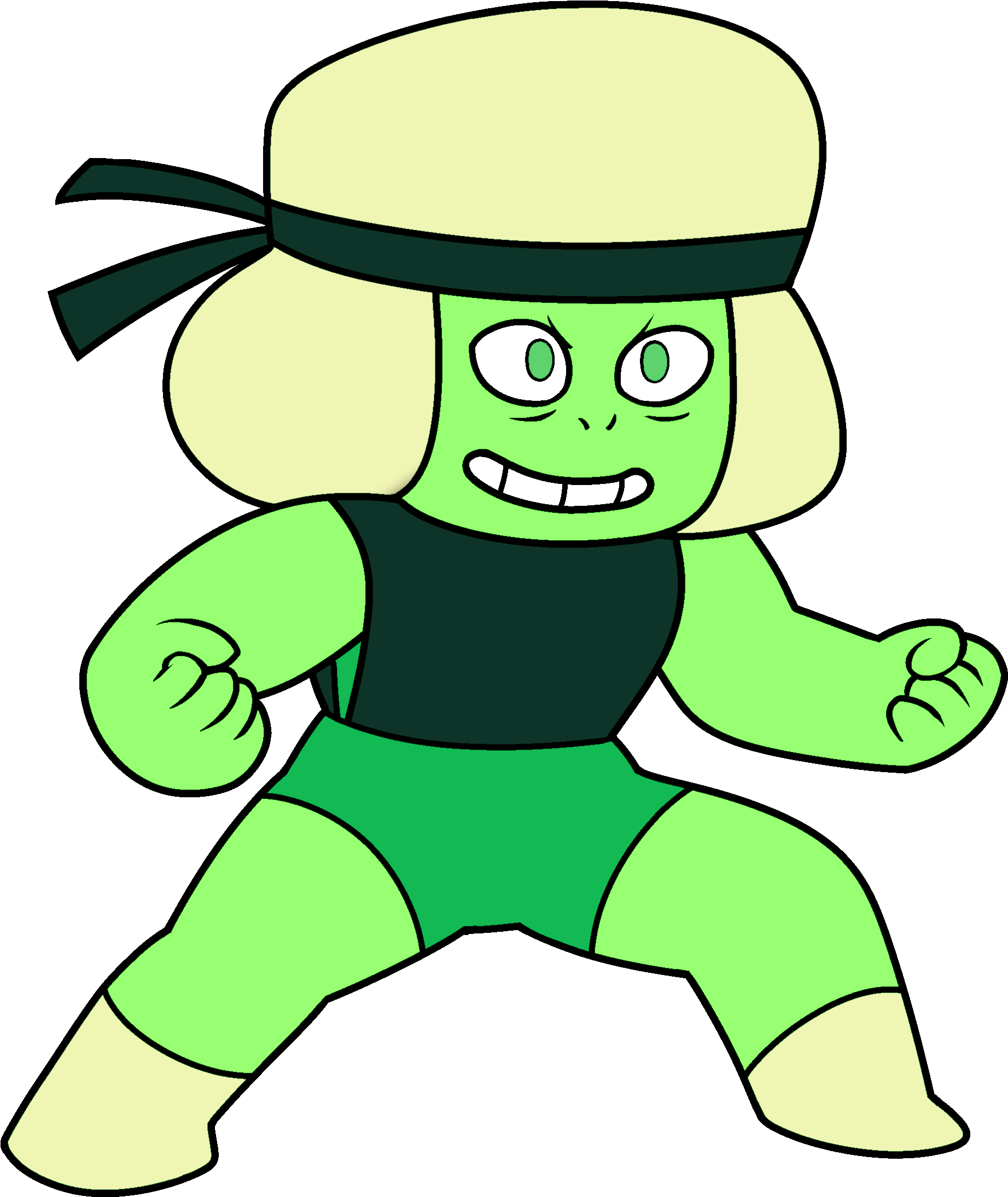 Ruby-peridot - Steven Universe Padparadscha X Ruby (2000x2386), Png Download