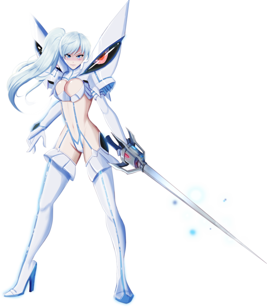 Weiss Schnee Anime Fictional Character Joint - Weiss Schnee (835x957), Png Download