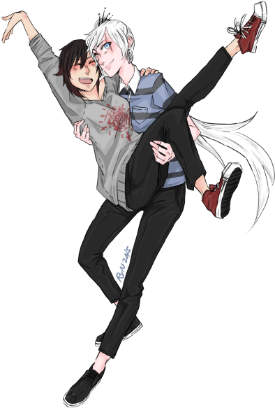 D Ruby Rose White Rose Rwby Did I Do This Right Weiss - Rwby Ruby Weiss Transparent (500x750), Png Download