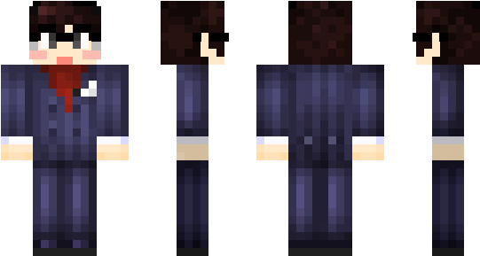 Minecraft Skin Moon L - Minecraft Terminator Skin (600x348), Png Download