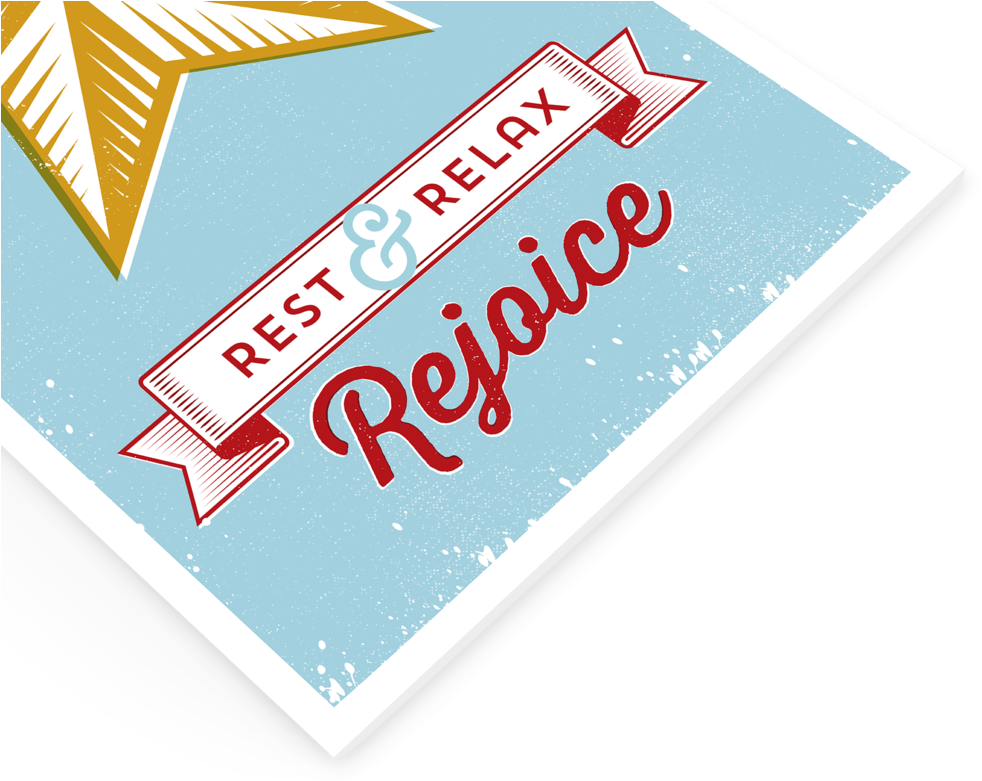Ads Holidaycard Detail 1 (1000x826), Png Download