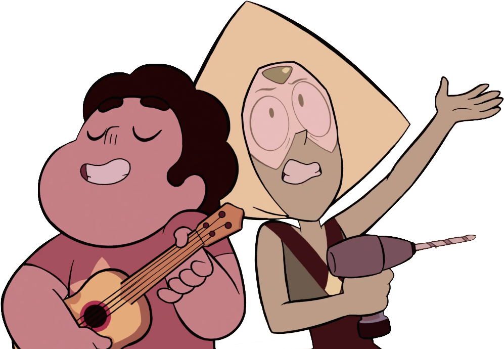 Steven & Peridot Icbg - Steven Universe And Peridot Png (1102x719), Png Download