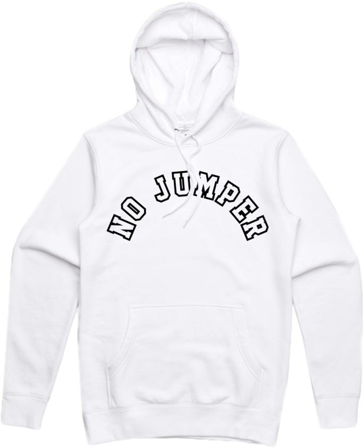 No Jumper Arch Hoodie - Hoodie (1060x1060), Png Download