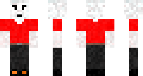 Minecraft Skin Dimoon - Skin 100tedio (600x348), Png Download