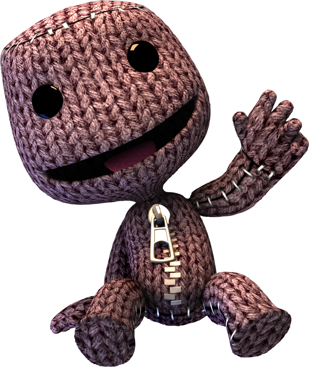 Sackboy - Little Big Planet Png (1027x1200), Png Download
