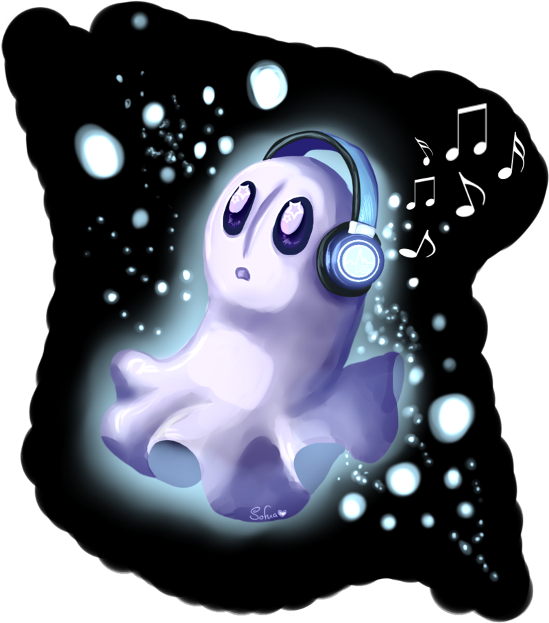 Napstablook44 Images Fanart Napstablook By Sofua D9ku4zi - Fan Art (1024x1118), Png Download