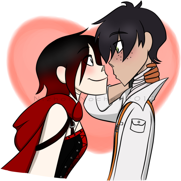 Professor Ozpin Weiss Schnee Red Facial Expression - Oscar Pine X Ruby Rose (894x894), Png Download