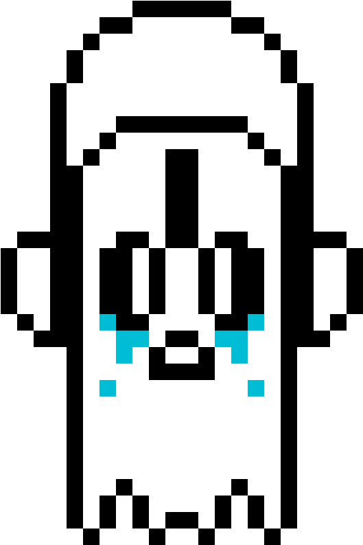 Fates Disrupted Napstablook - Minecraft Poop Pixel Art Emoji (1200x1200), Png Download