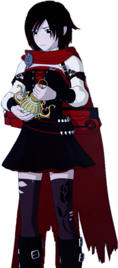 Rwby Rwbyruby Rubyrose Freetoedit - Rwby (240x541), Png Download