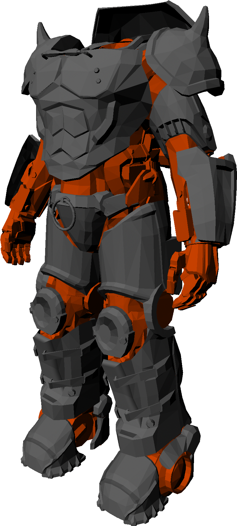 Legate Power Armor Wip Mod - Armour (2048x2048), Png Download
