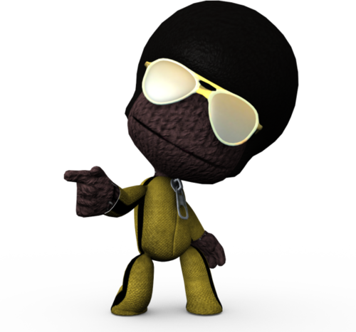 Sack Person The Littlebigplanet Wiki - Little Big Planet (500x467), Png Download