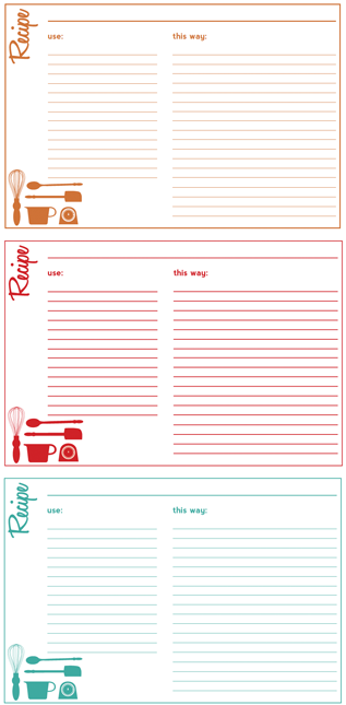 Free Recipe Cards Example - Carmine (360x648), Png Download