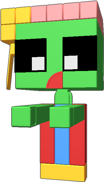 Credits For Sackboy 2006 Play's Blocksworld - Graphic Design (768x768), Png Download