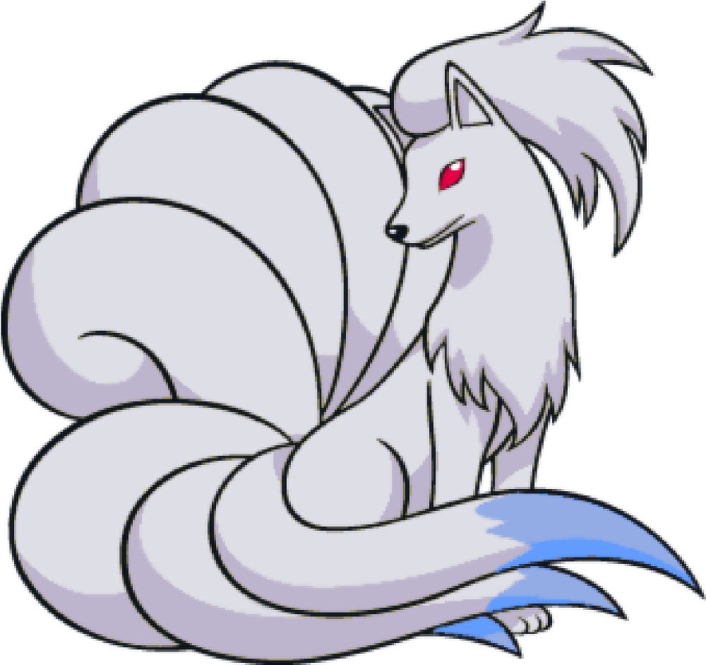 Report Abuse - Ninetales Pokemon (1365x1024), Png Download