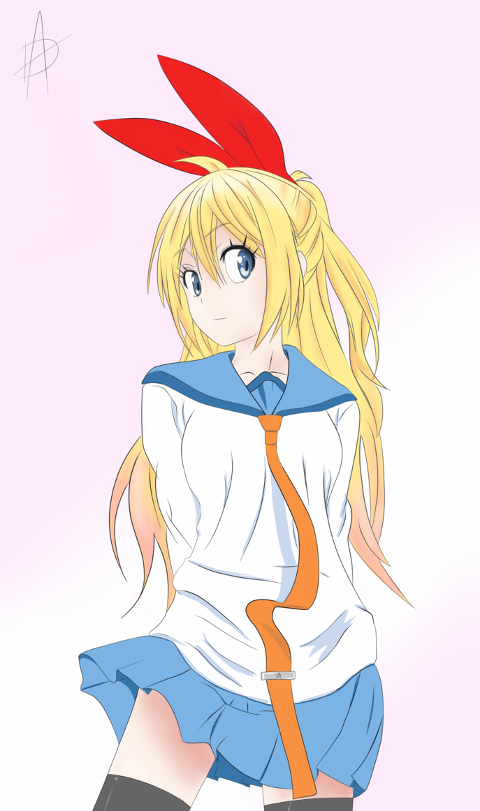 Nisekoi Chitoge Png - Nisekoi Png (687x1162), Png Download