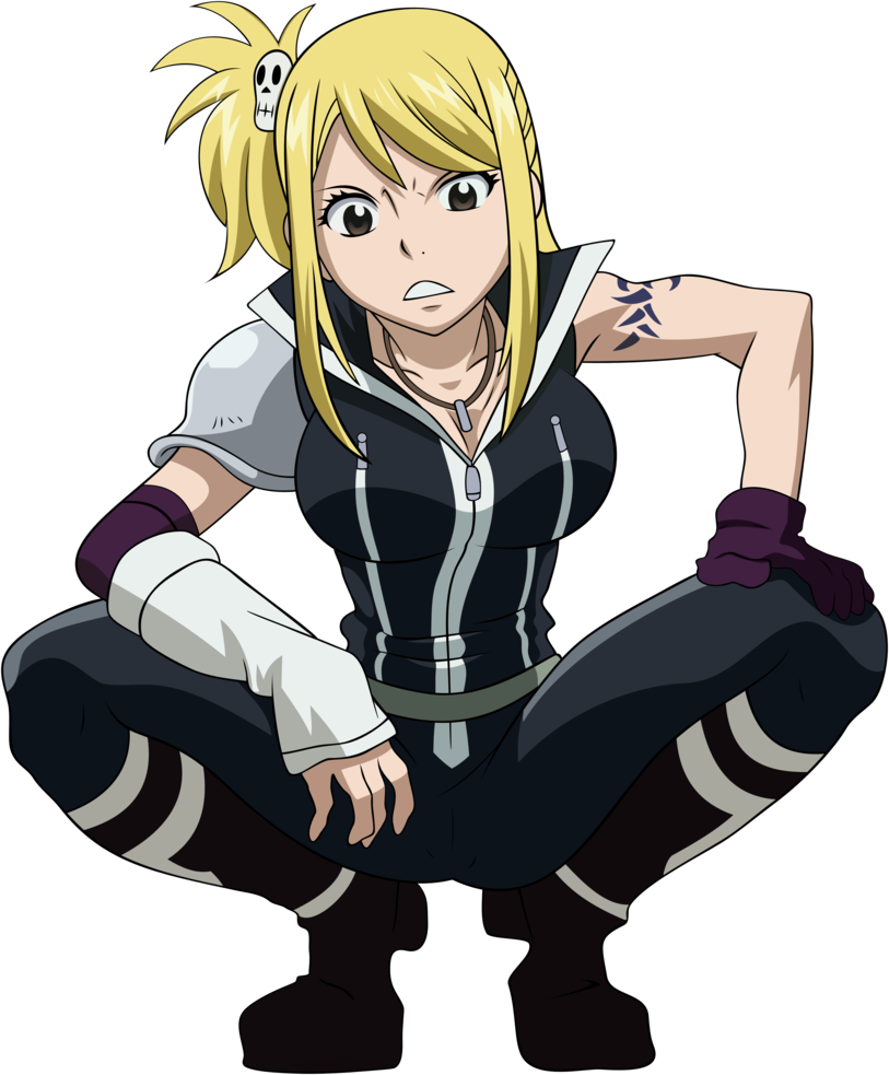 Fairy Tail Lucy Profile (813x983), Png Download