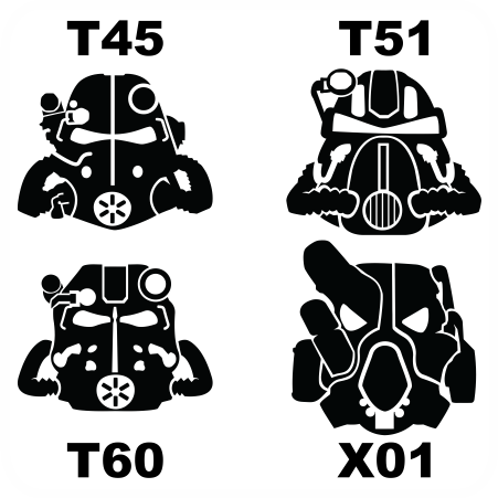 Download Fallout Power Armor Helmet Fallout Power Armor Silhouette Full Size Png Image Pngkit