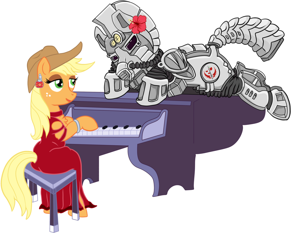 Applejack, Armor, Artist - Artist (1195x1024), Png Download