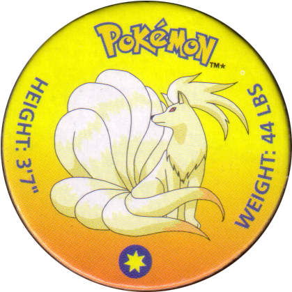 Pokémon 038-ninetails - Vintage 1999 Pokemon 5-pack No 2 Character Pencils (425x425), Png Download