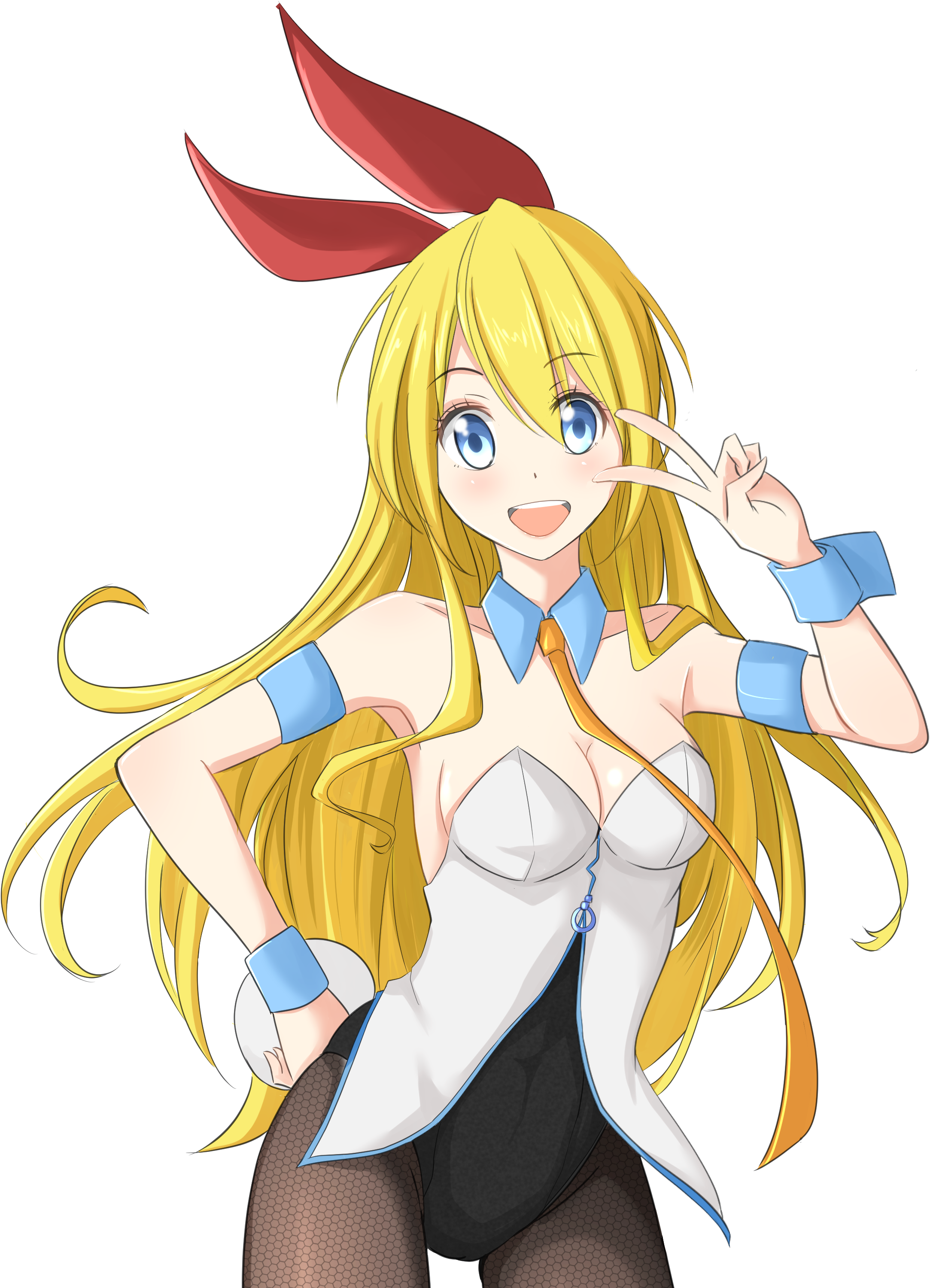 Chitoge Decal - Decal (2432x3108), Png Download