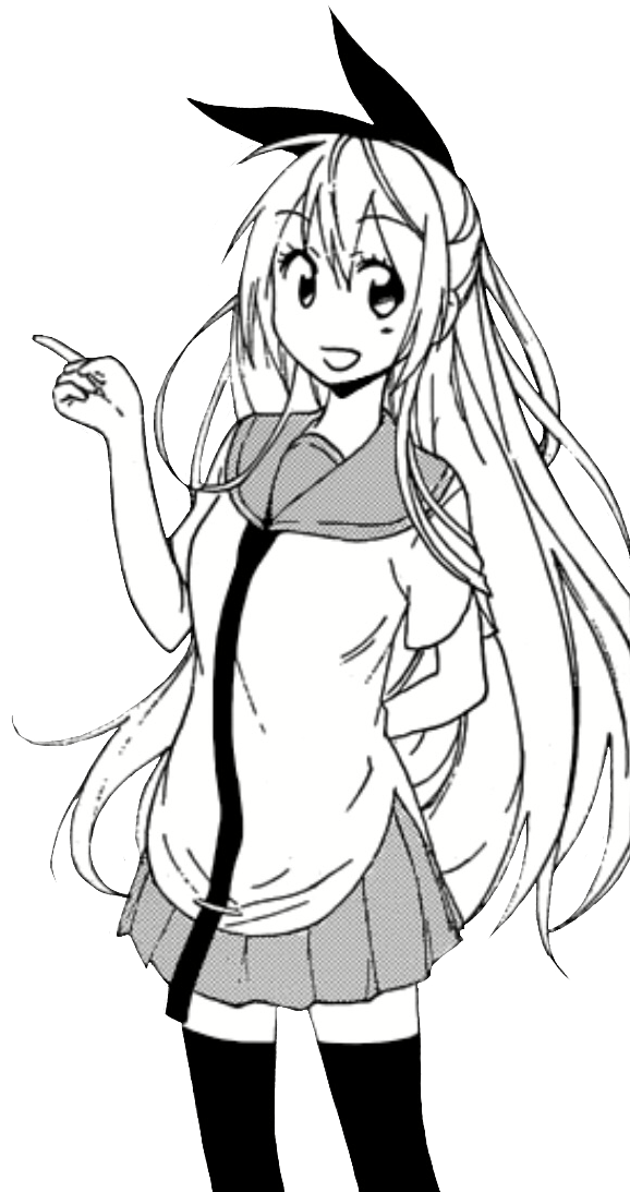 Picture - Nisekoi (1093x1176), Png Download