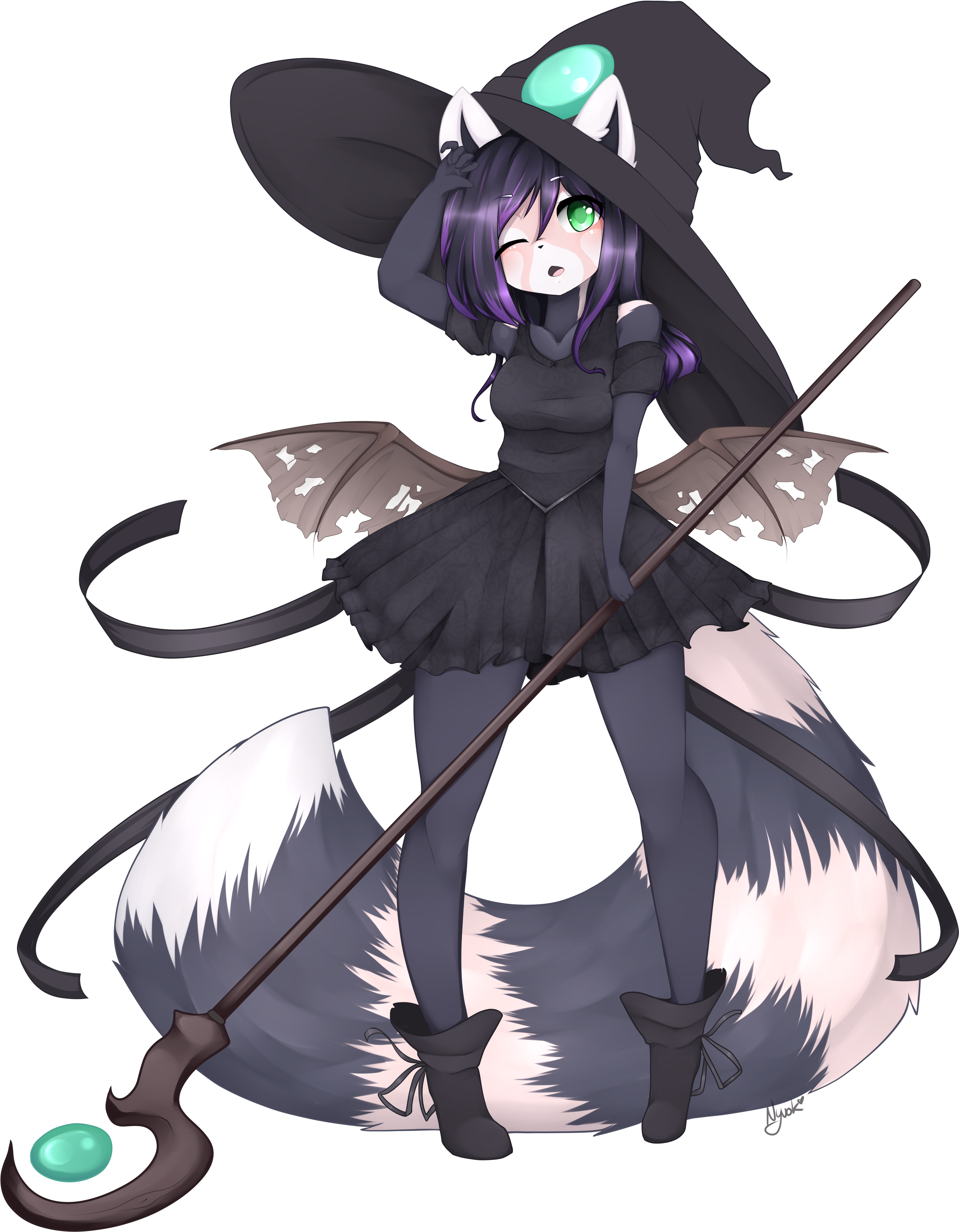 Black Mage - Drawing (3831x4948), Png Download